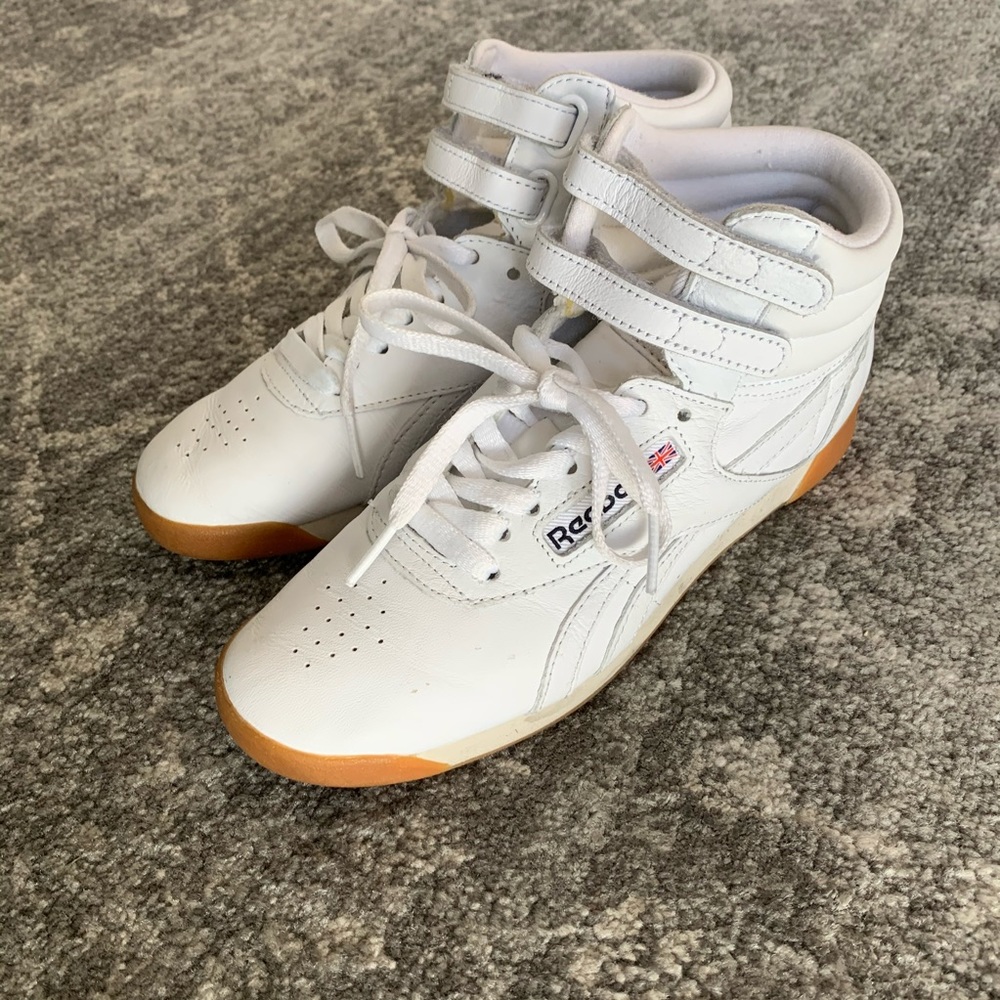 Retro Reebok Freestyle high tops